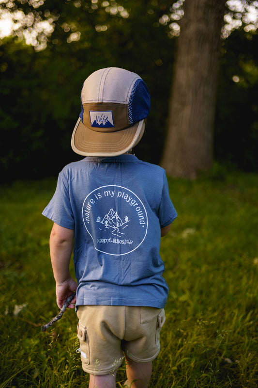 Blue Bamboo Soft Stretch Shirt Nature Is My Playground