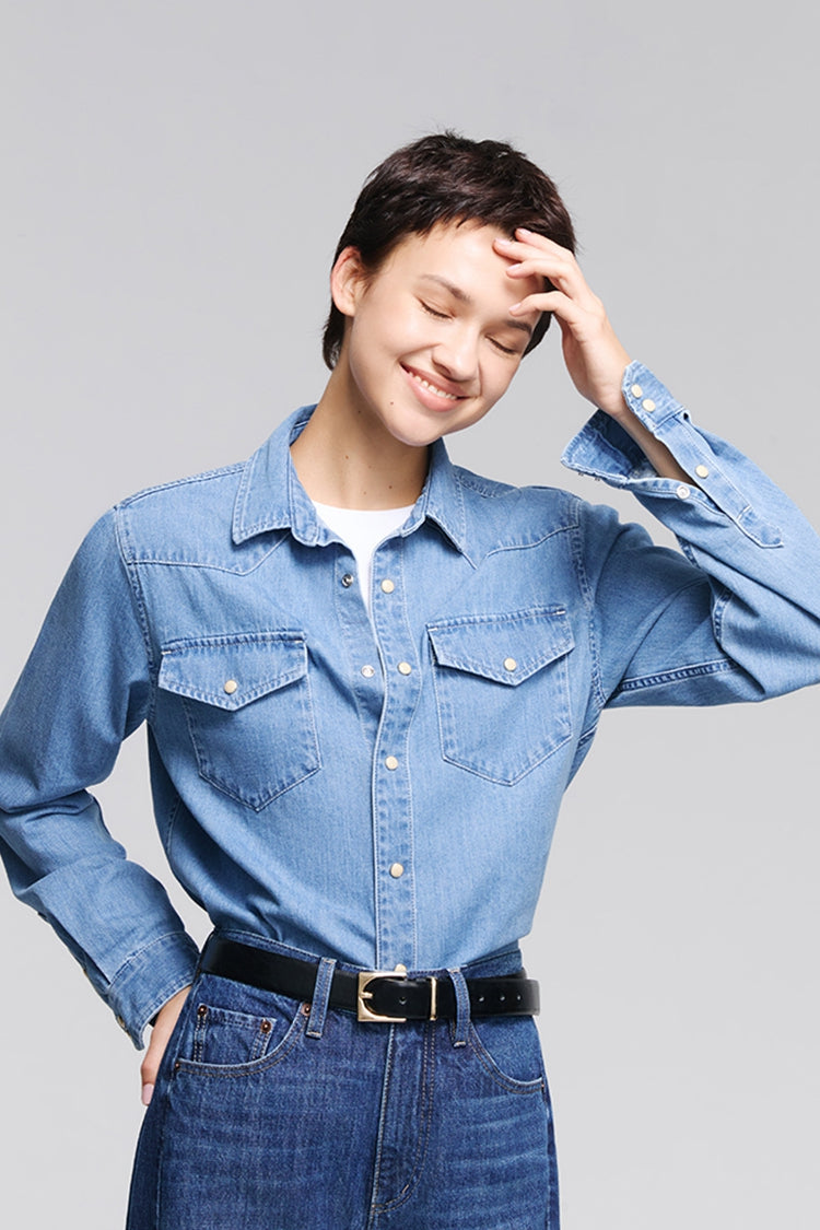 Freeway Classic Cotton Blend Western Shirt HJ908