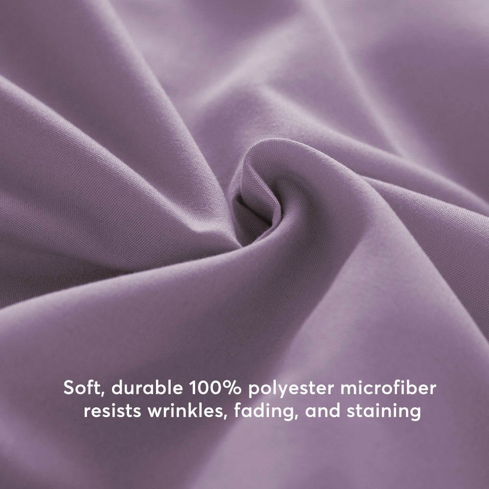 All Season Deep Pocket Fitted Sheet Set with Pillowcases Kasentex