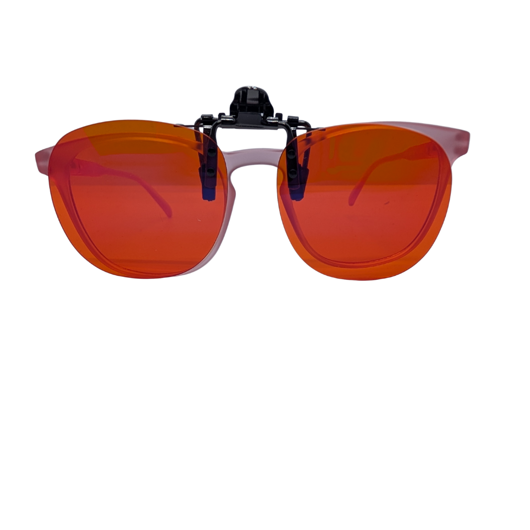 Prescription Clip On Nighttime Blue Light Blockers DreamWalkerz