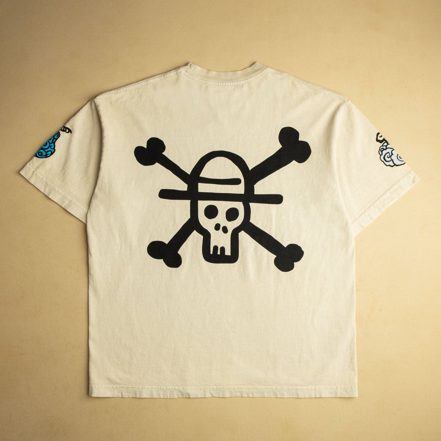 Devil Fruit v1 Heavyweight Oversized Crew Neck T-Shirt Some Slight Clothing