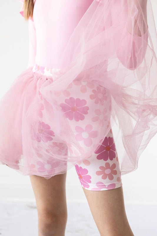 Free Falling High Waisted Tutu Shorts