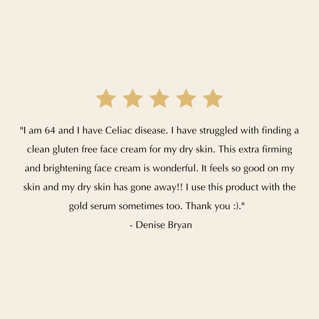 Gold Peptide Moisturizer with Niacinamide and Ceramide Face Cream