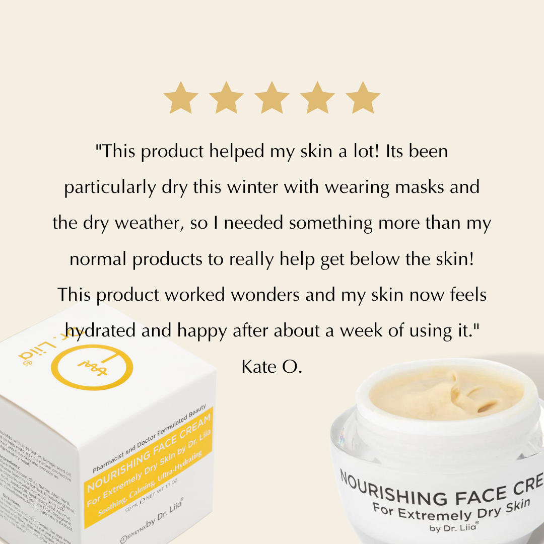 Nourishing Face Cream with Hydrating Oils for Dry Skin