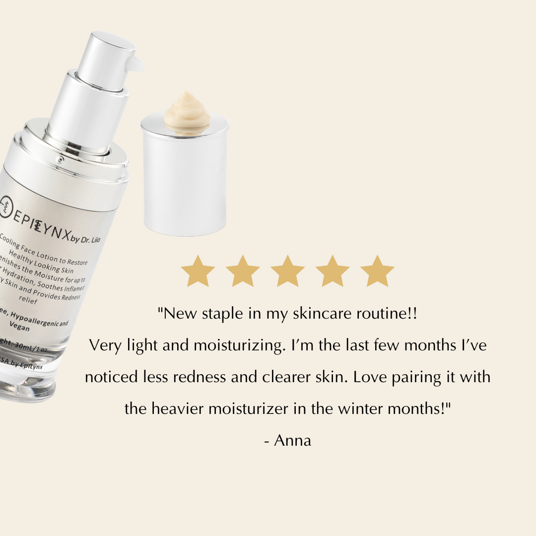 Face Moisturizer Lightweight for Sensitive and Dry Skin