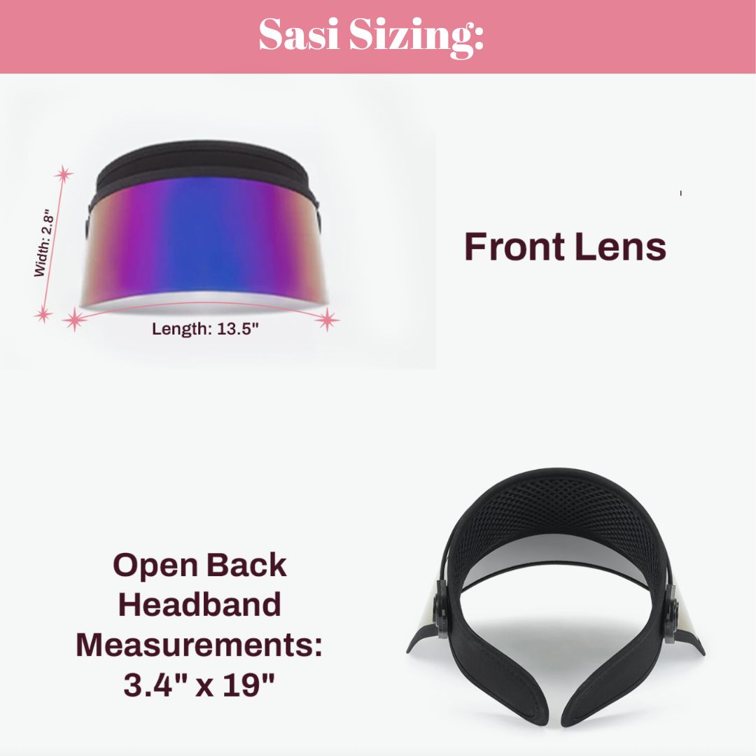 Champagne Mini Visor UPF 50+ Sun Protection Sasi