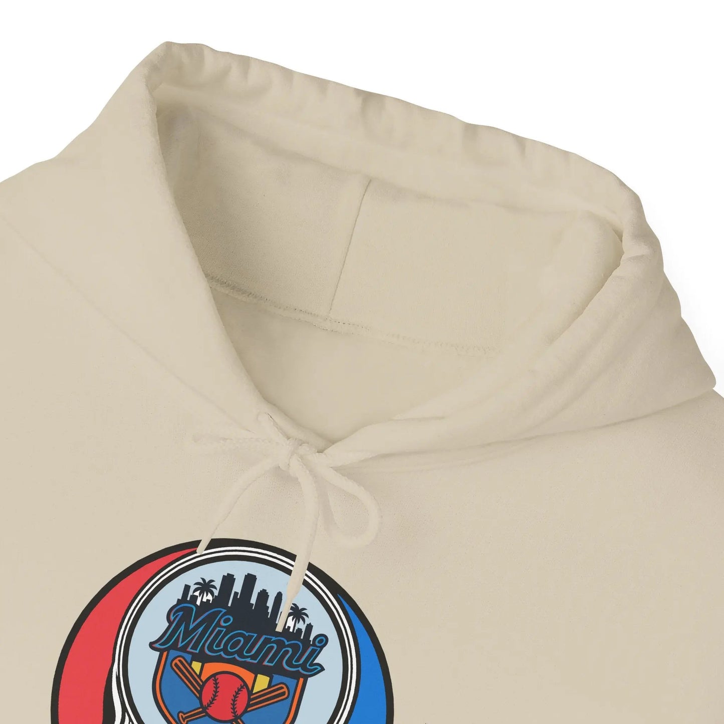 Miami Marlins Grateful Dead Unisex Heavy Blend Hoodie The Ballpark Collection