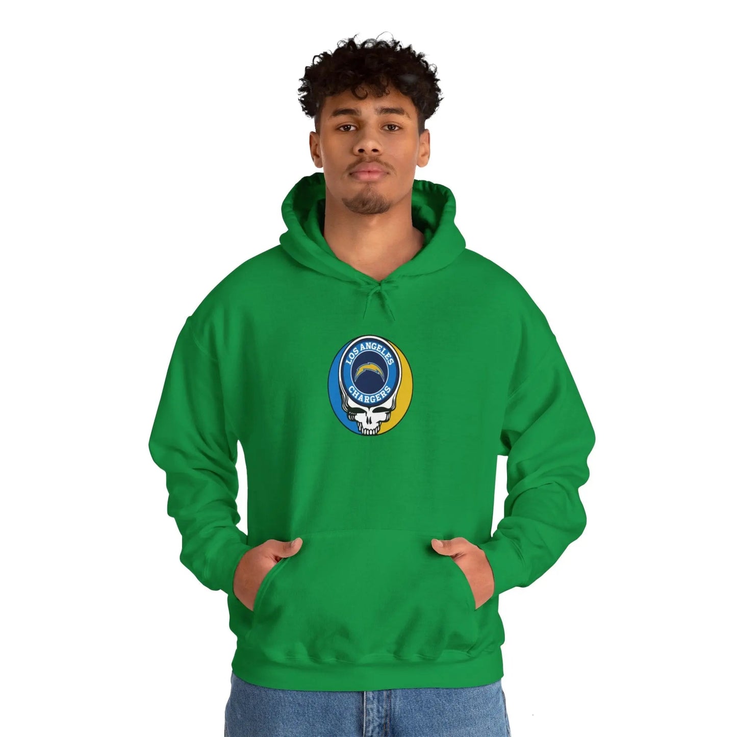 Los Angeles Chargers Grateful Dead Hoodie The Gridiron Collection