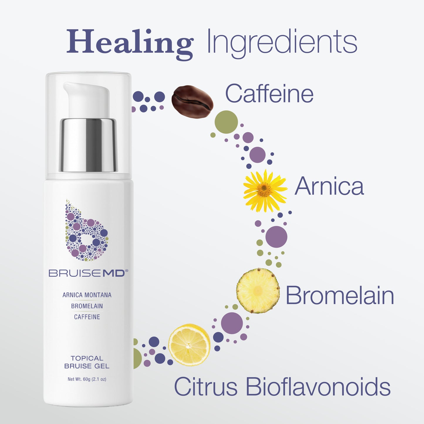 Topical Bruise Gel with Arnica and Caffeine BruiseMD