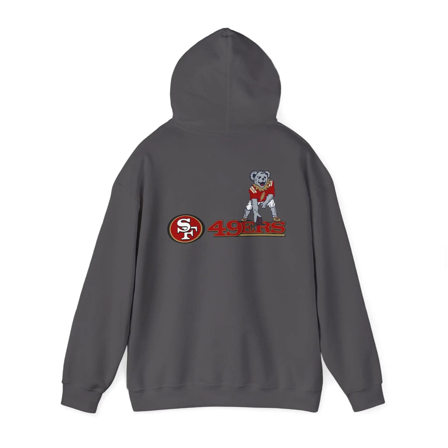 San Francisco 49ers Dancing Bear Unisex Two-Sided Hoodie The Gridiron Collection