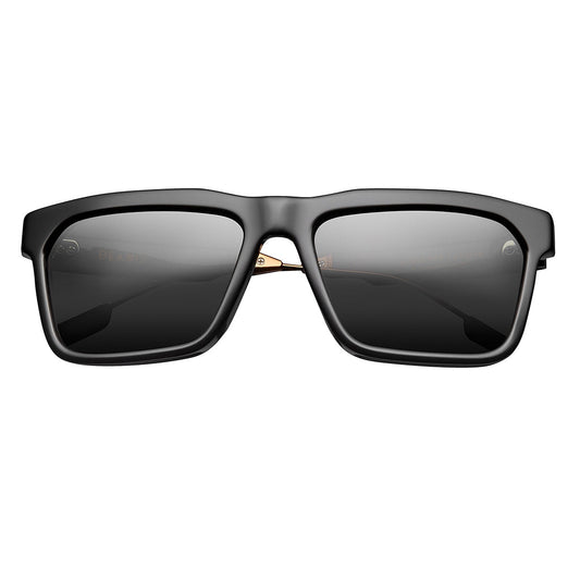 Polished Black & Copper Grey AR Lens Sunglasses Deano IVI