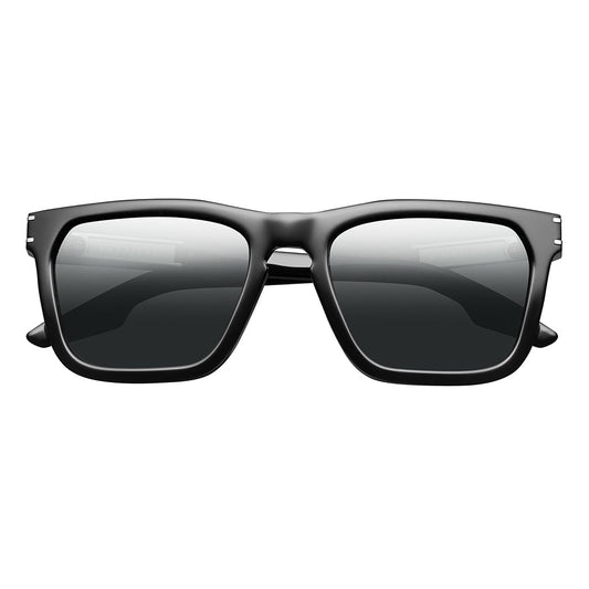 Polarized Grey AR Lens Brushed Aluminum Sunglasses Gravitas