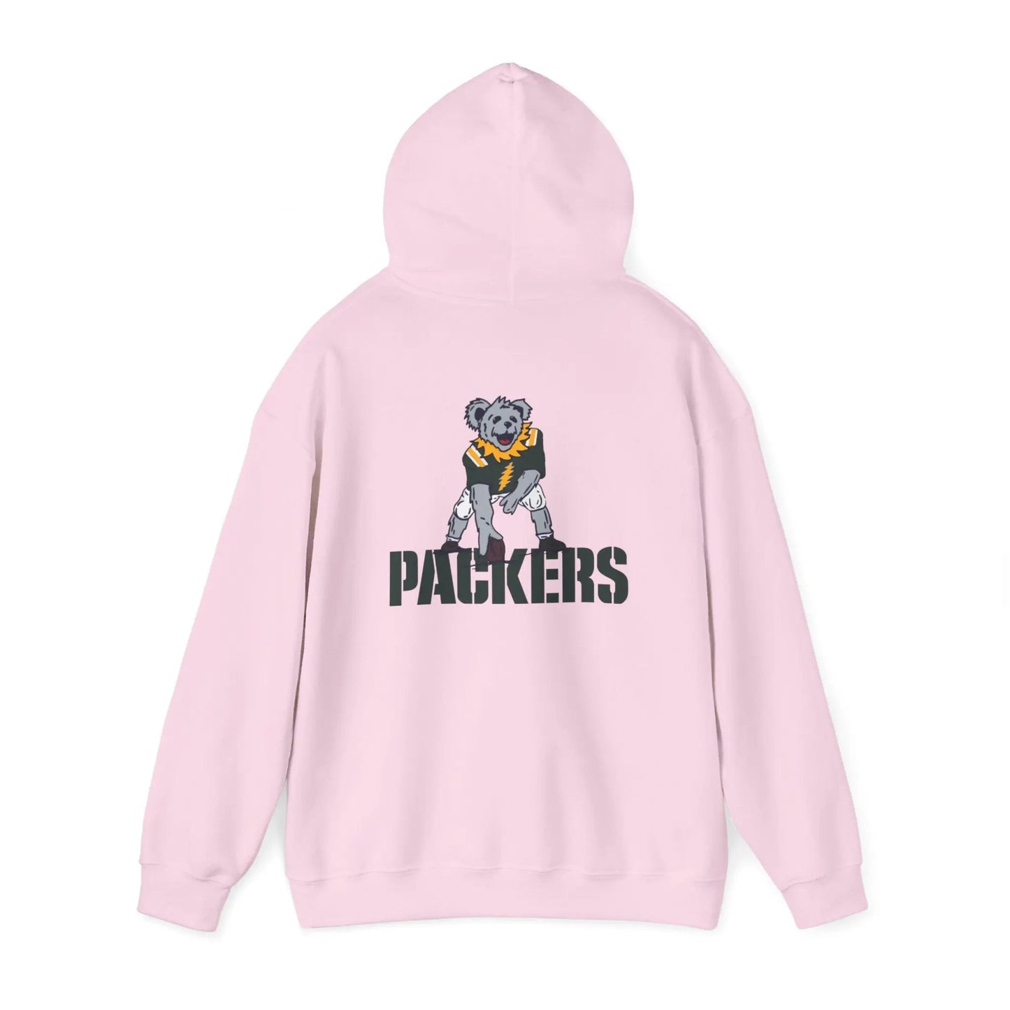 Green Bay Packers Dancing Bear Unisex Hoodie Two-Sided The Gridiron Collection
