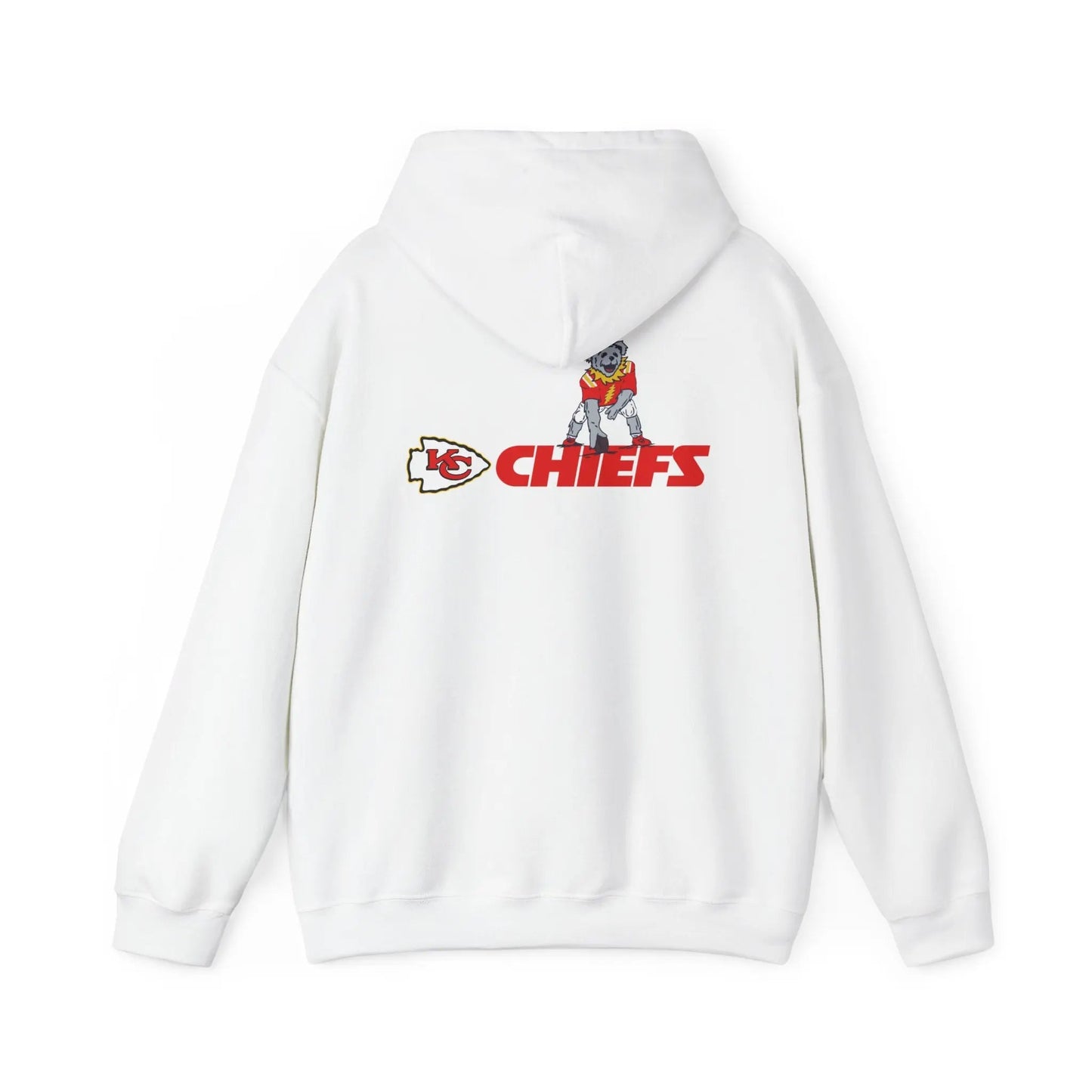 Kansas City Chiefs Dancing Bear Unisex Two-Sided Hoodie The Gridiron Collection