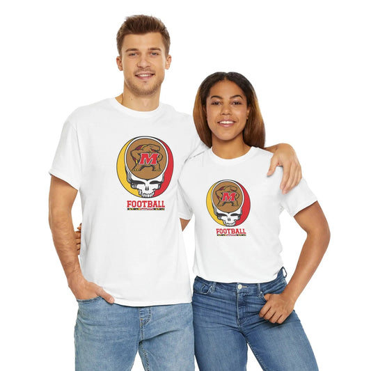 Maryland Terrapins Football Grateful Dead T-Shirt The Gridiron Collection