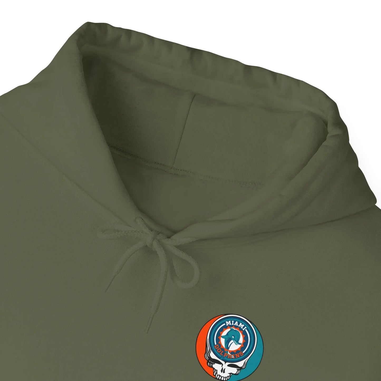 Miami Dolphins Dancing Bear Unisex Hoodie Two-Sided The Gridiron Collection