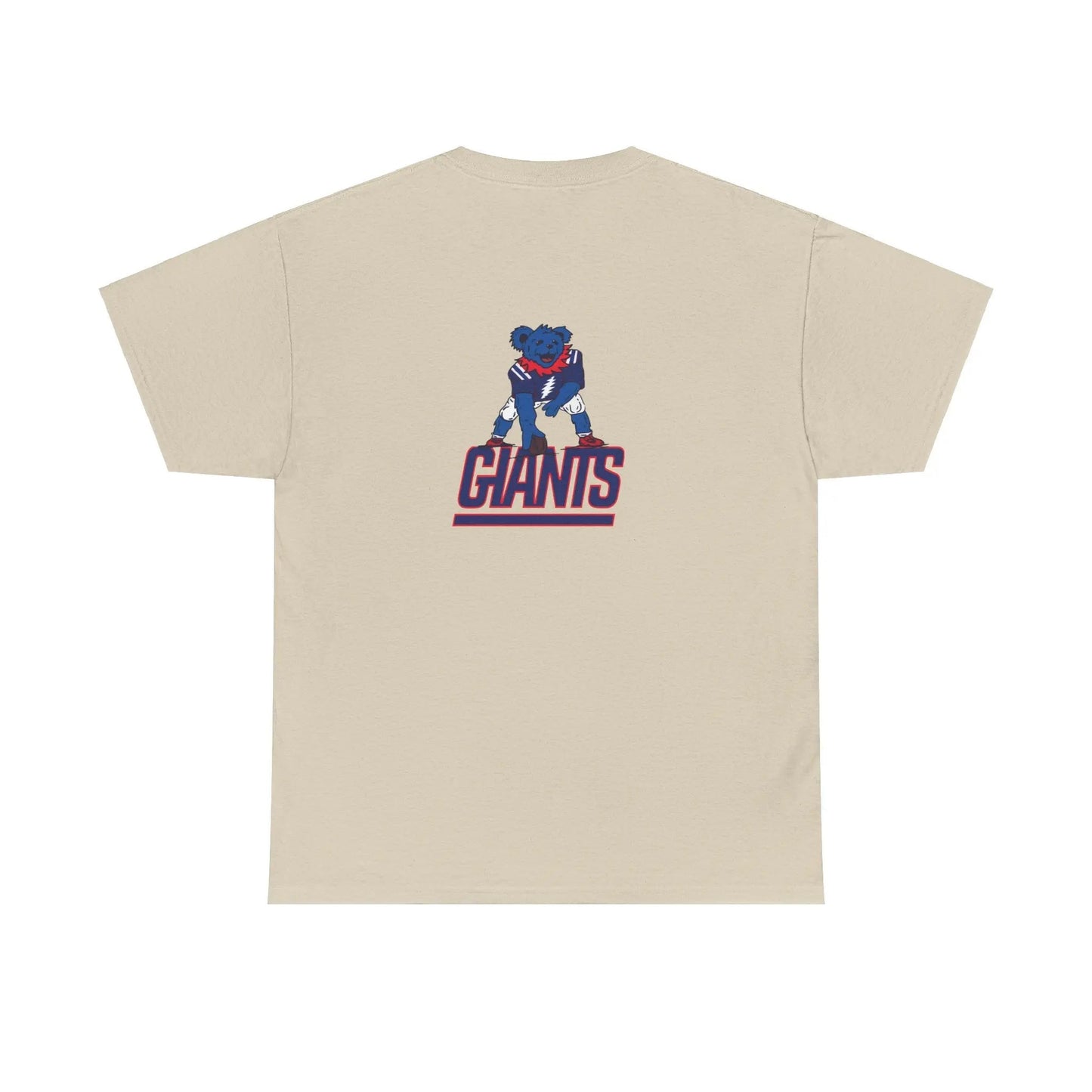New York Giants Grateful Dead Dancing Bear Two-Sided T-Shirt The Gridiron Collection
