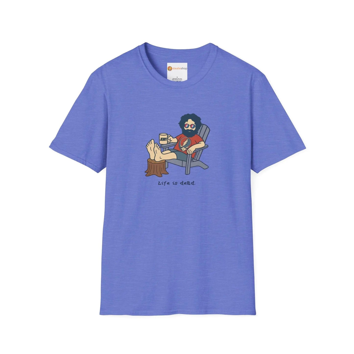 Life is Dead Adirondack Jerry T-Shirt Grateful Dead