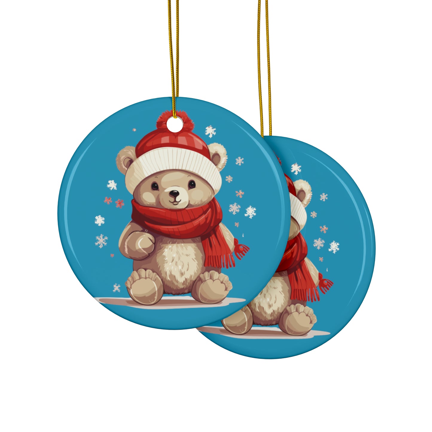 Christmas Ceramic Ornaments (1pc, 3pcs, 5pcs, 10pcs)