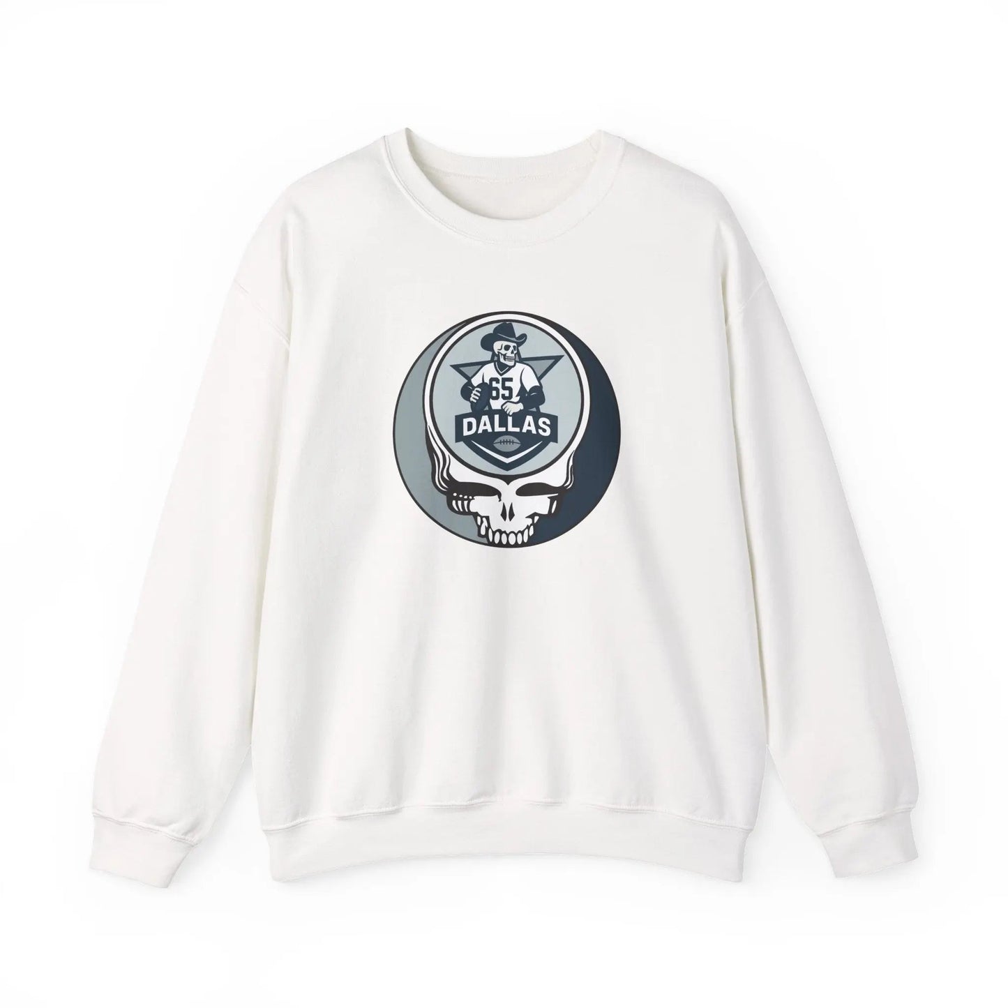 Grateful Dead Stealie Crewneck Sweatshirt Heavy Blend Unisex Gildan