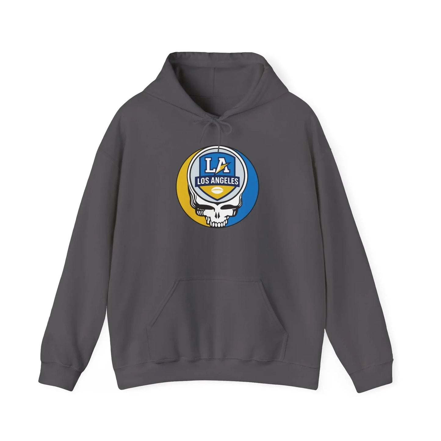 Los Angeles Chargers Stealie Grateful Dead Hooded Sweatshirt NFL The Gridiron Collection