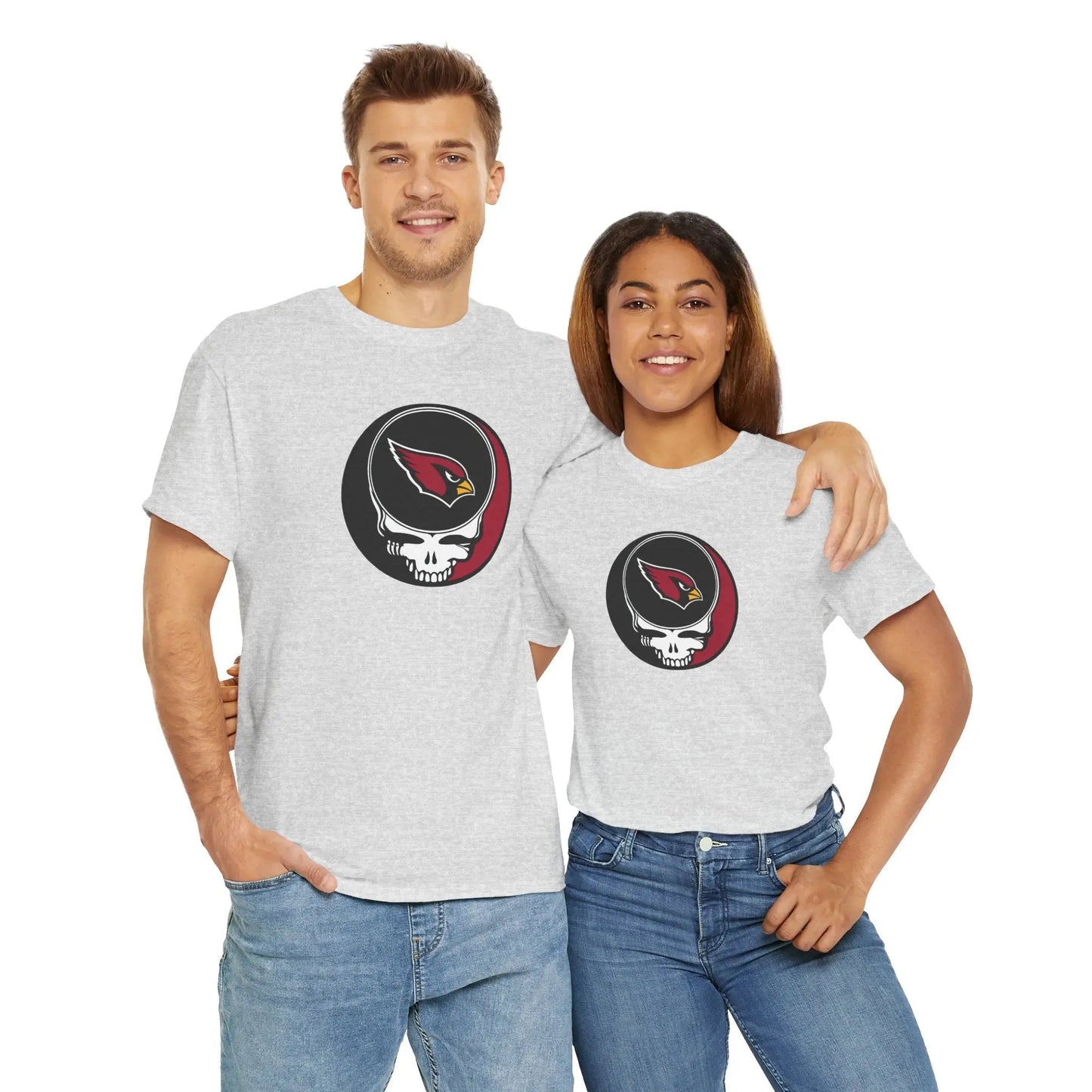 Arizona Cardinals Grateful Dead Steal Your Face T-Shirt NFL