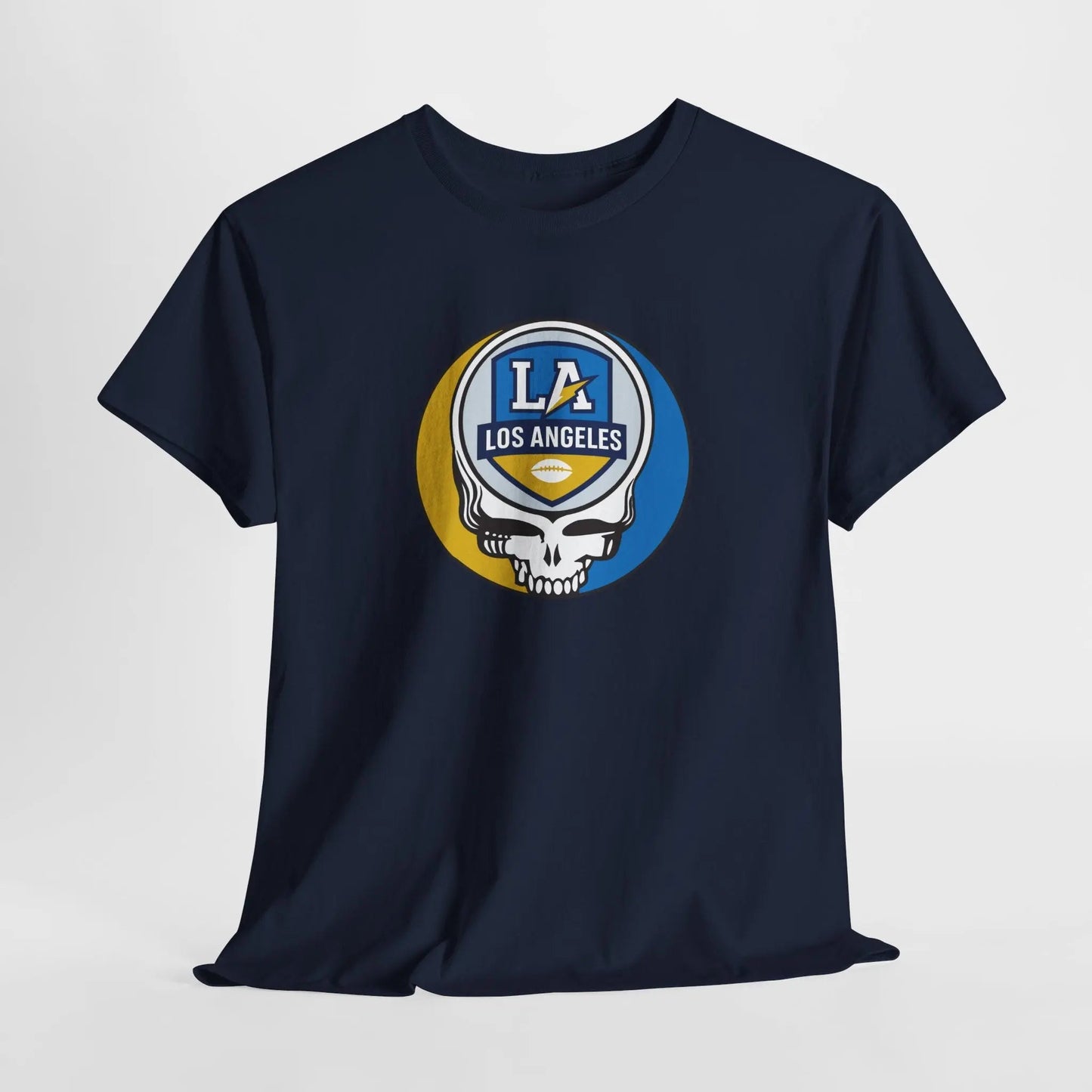 Los Angeles Chargers Stealie Unisex T-Shirt The Gridiron Collection