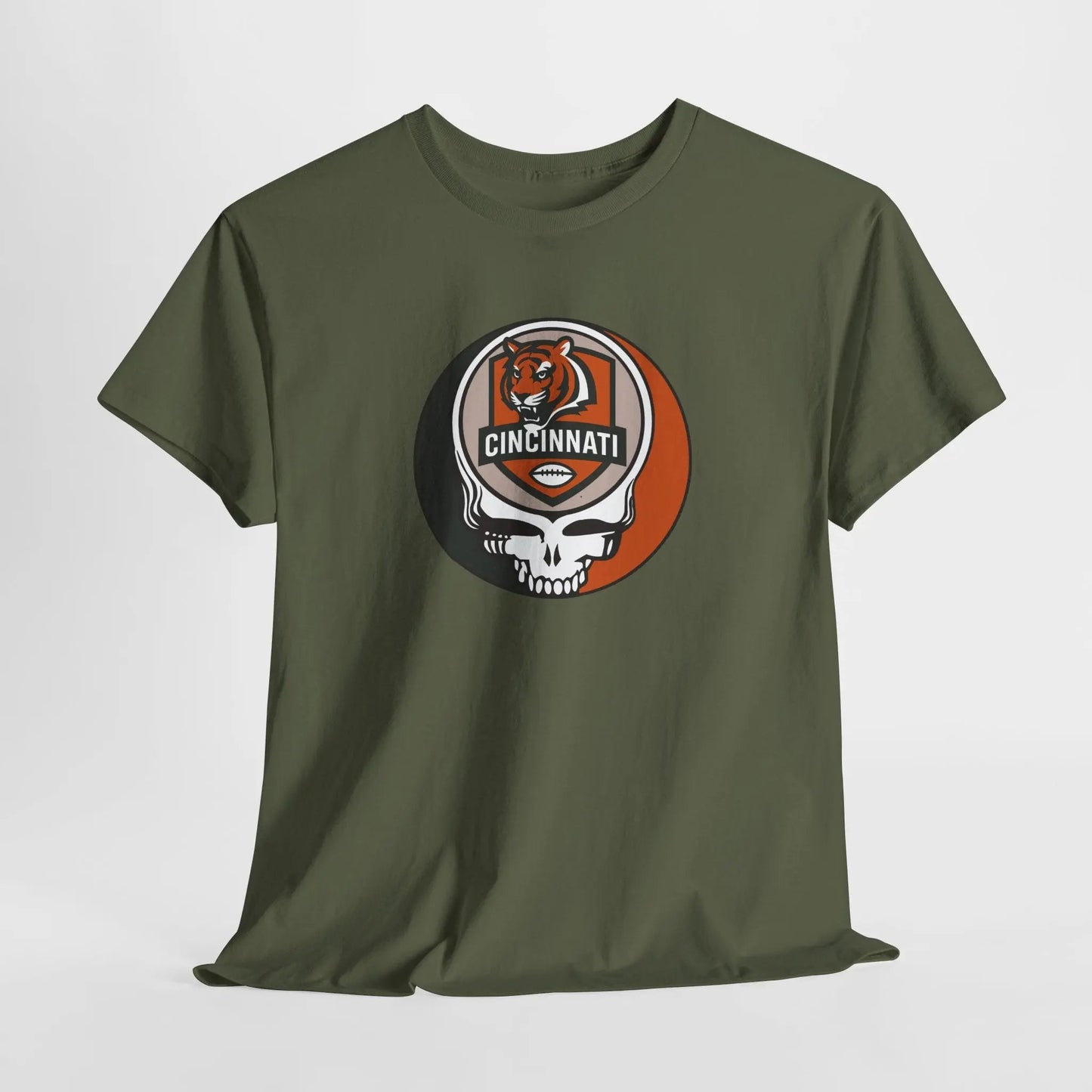 Cincinnati Bengals Stealie Unisex T-Shirt Gridiron Collection NFL