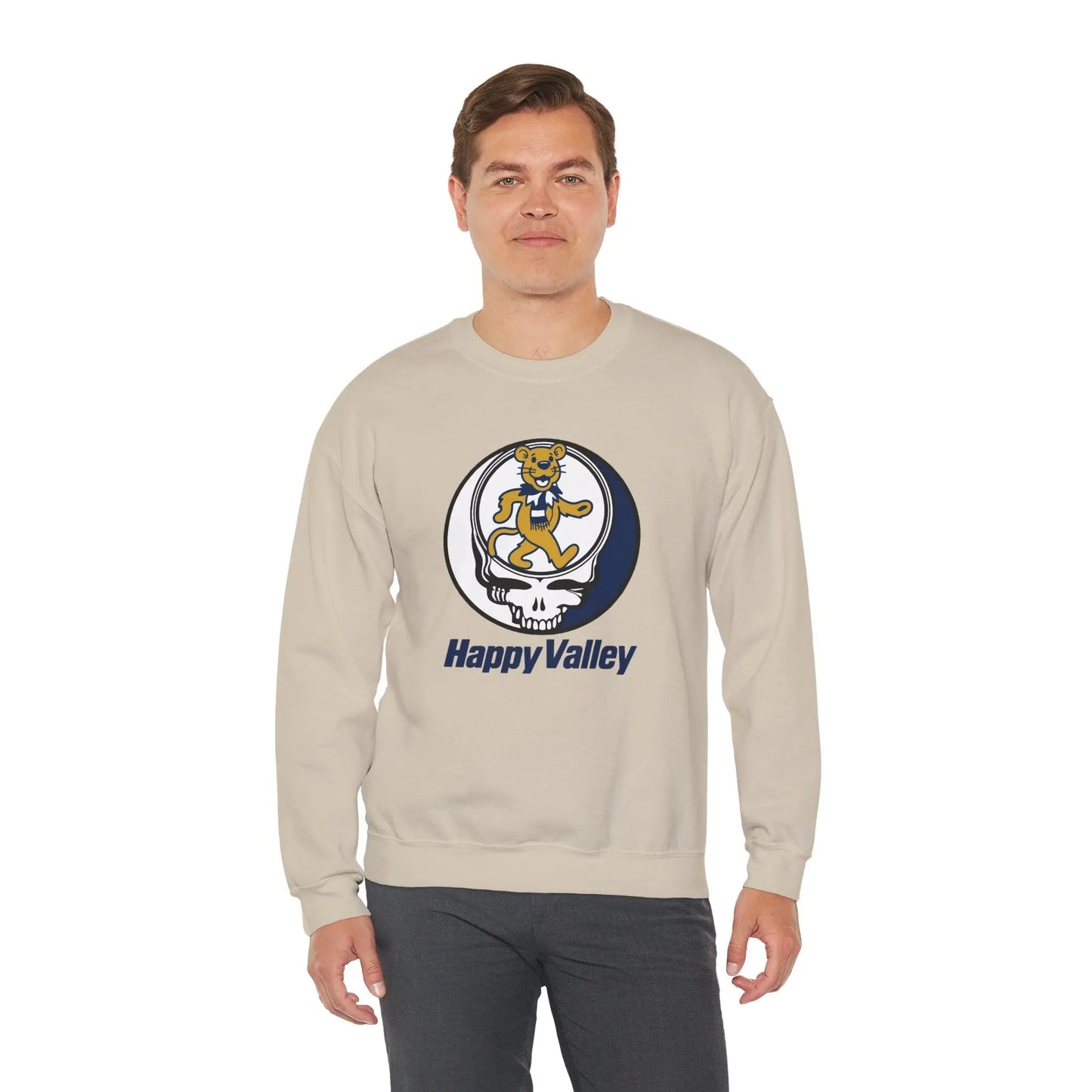 Happy Valley Dancing Lion Stealie Crewneck Sweatshirt