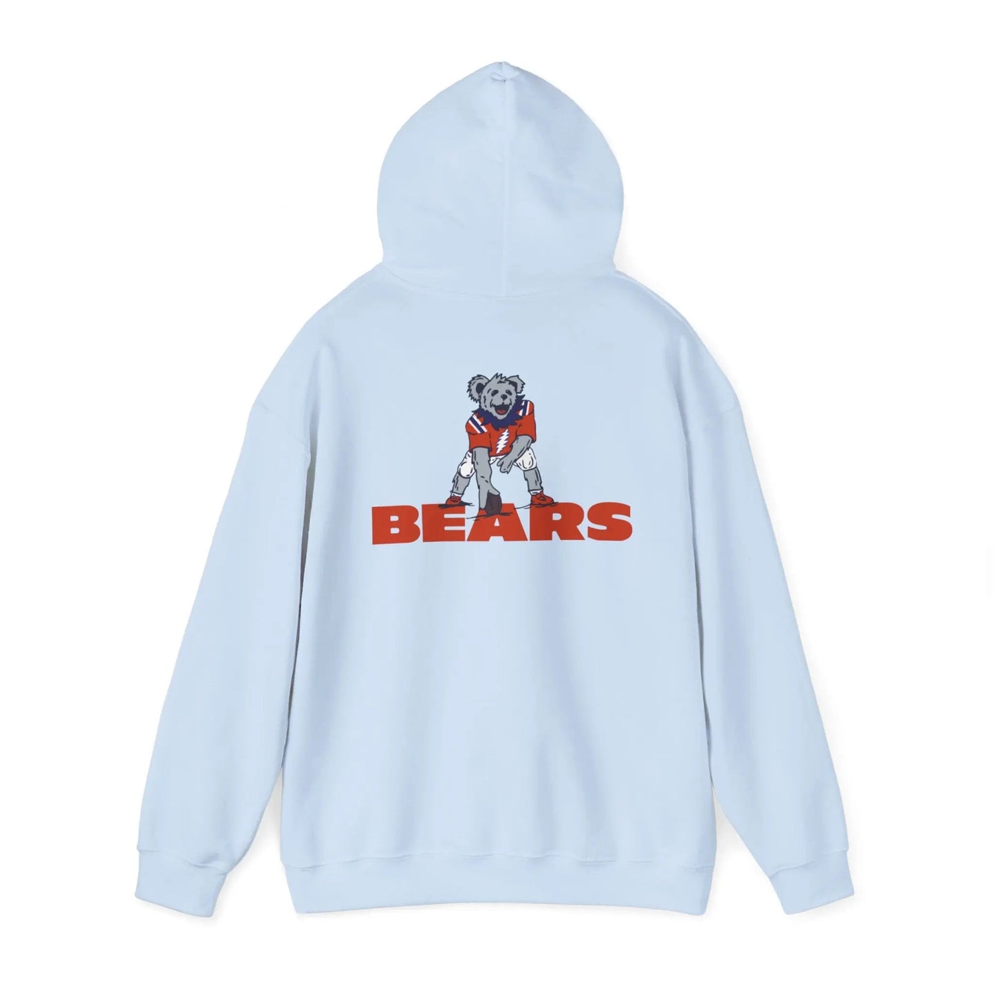 Chicago Bears Dancing Bear Unisex Hoodie Two-Sided The Gridiron Collection