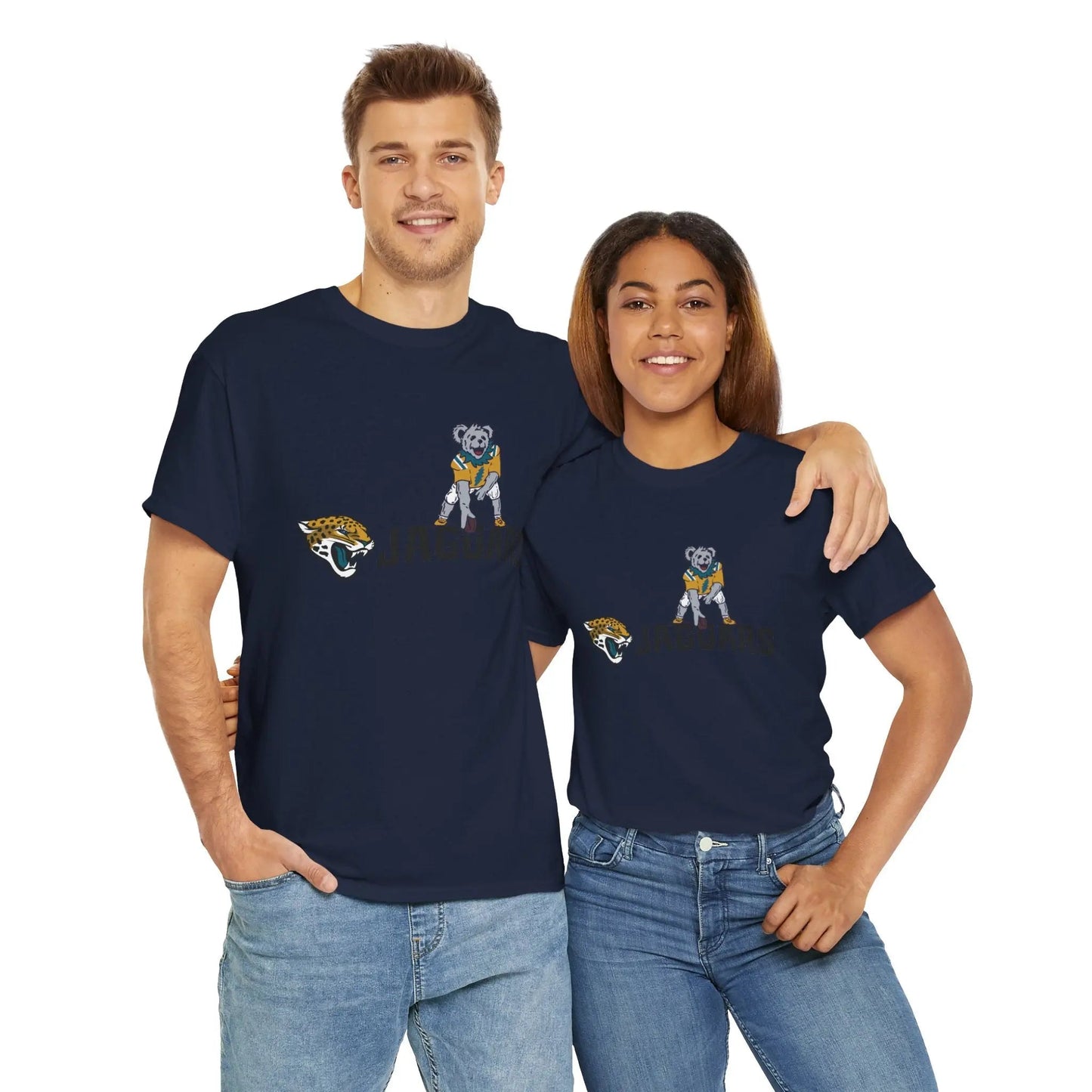 Jacksonville Jaguars Dancing Bear Grateful Dead T-Shirt NFL Gridiron Collection
