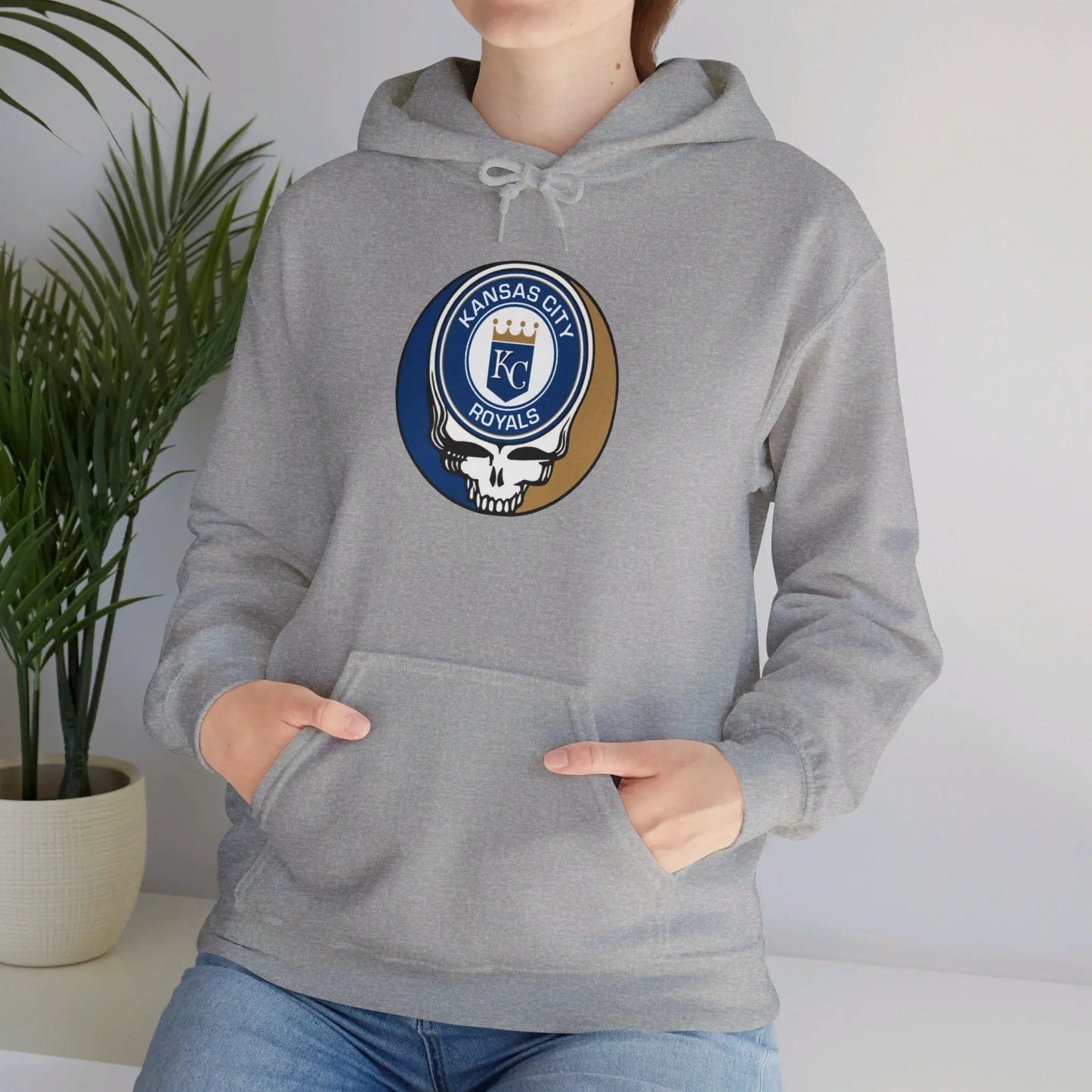 Kansas City Baseball Edition Heavy Blend Hoodie Unisex The Ballpark Collection Grateful Dead