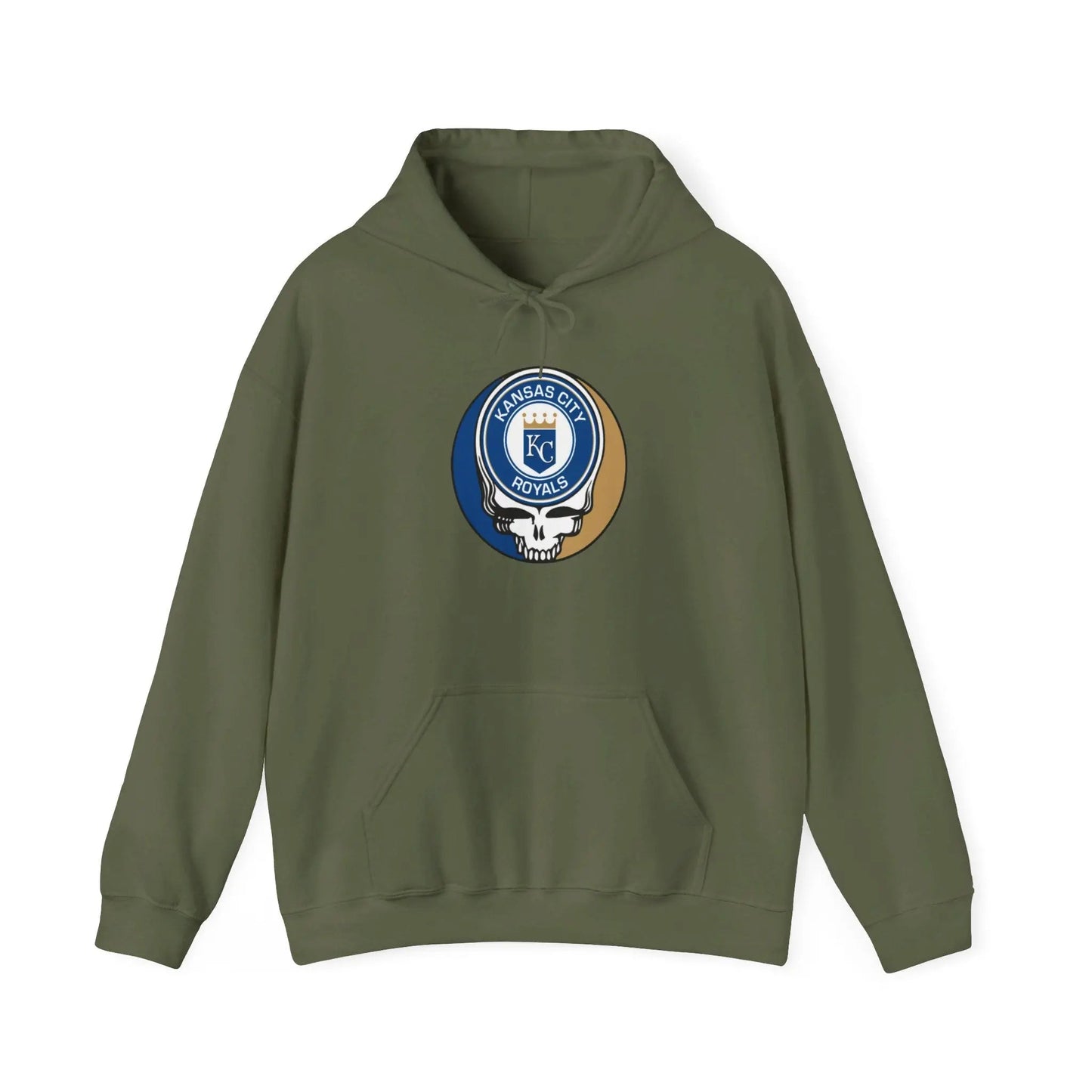Kansas City Baseball Edition Heavy Blend Hoodie Unisex The Ballpark Collection Grateful Dead