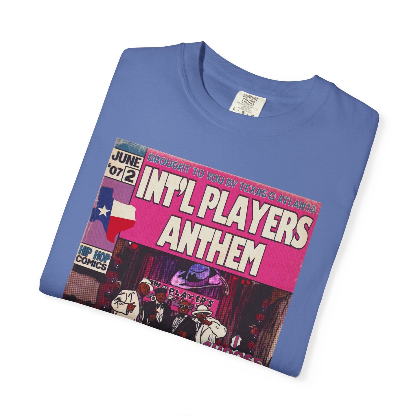 Int’l Players Anthem Unisex Comfort Colors T-shirt