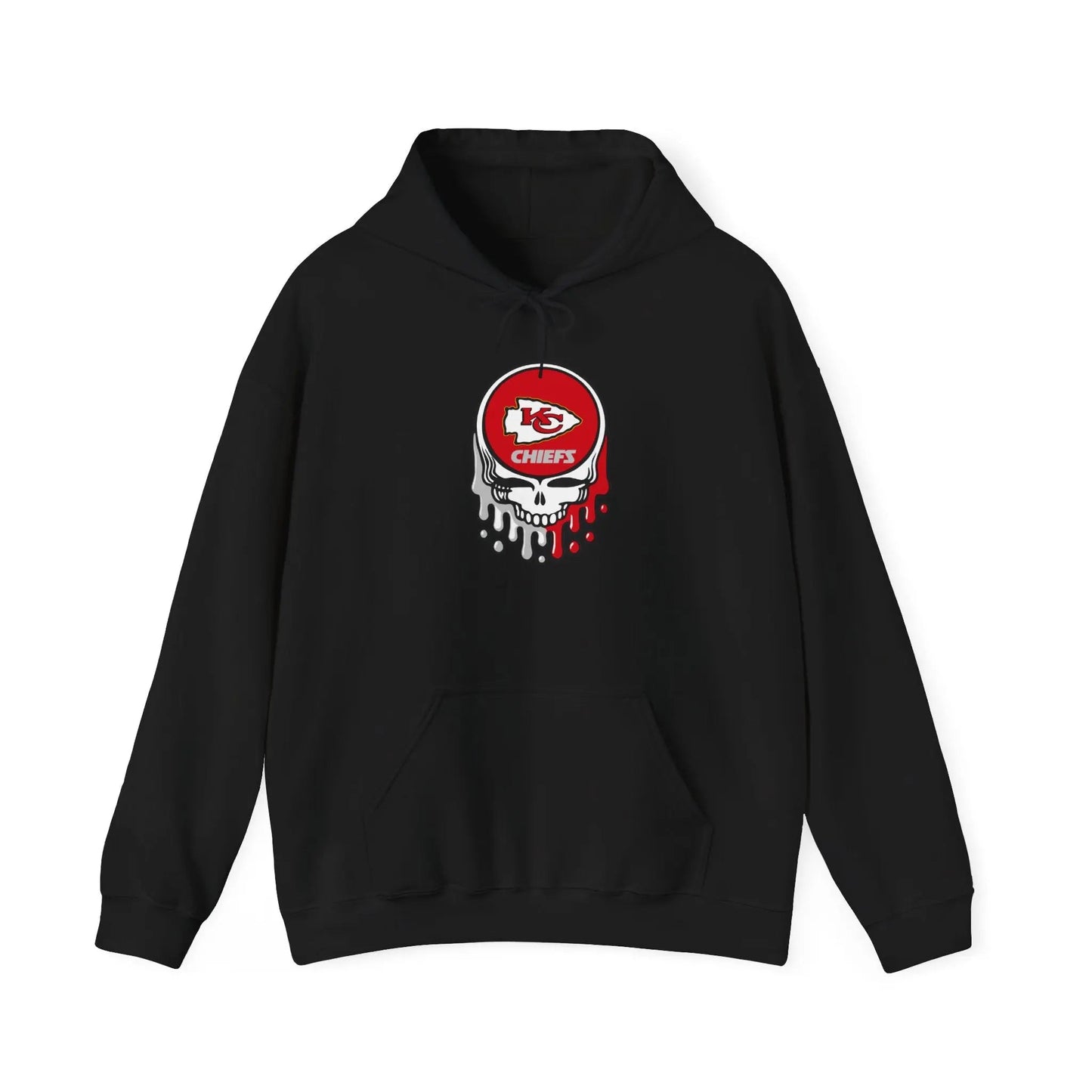 Kansas City Chiefs Grateful Dead Hooded Sweatshirt The Gridiron Collection