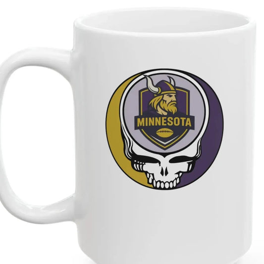 Minnesota Vikings Stealie Ceramic 15 Ounce Mug NFL