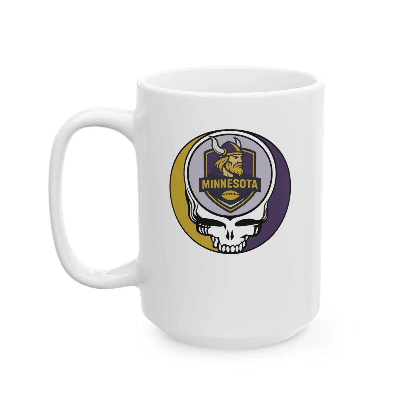 Minnesota Vikings Stealie Ceramic 15 Ounce Mug NFL