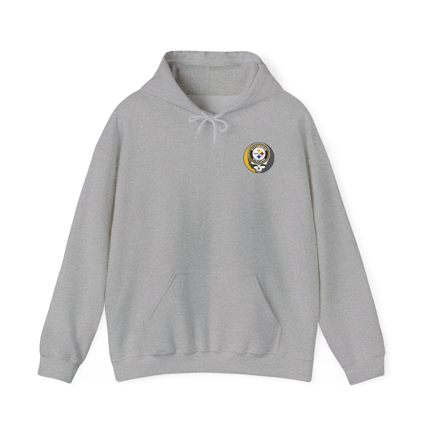 Pittsburgh Steelers Dancing Bear Two-Sided Unisex Hoodie The Gridiron Collection