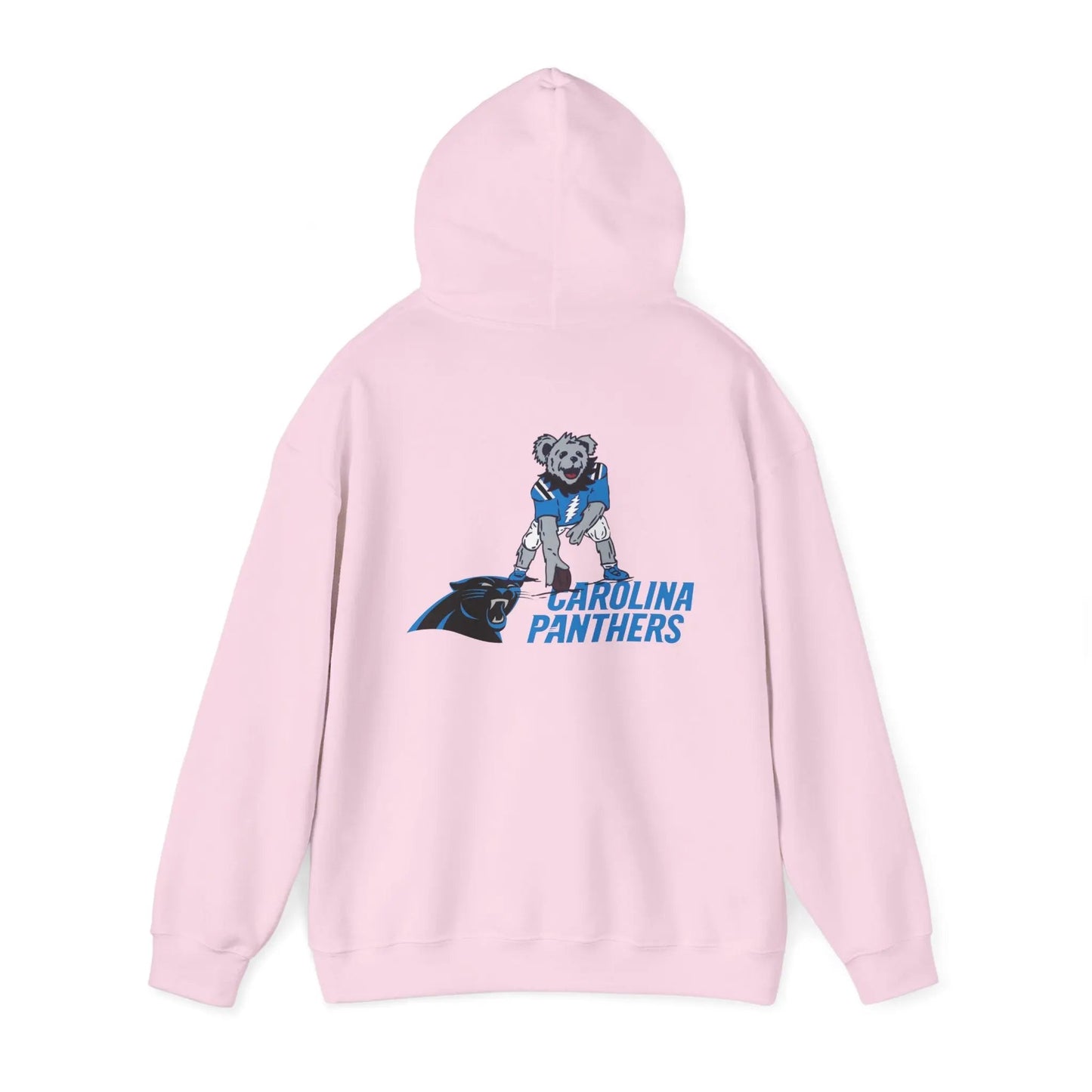 Carolina Panthers Dancing Bear Unisex Two-Sided Hoodie The Gridiron Collection