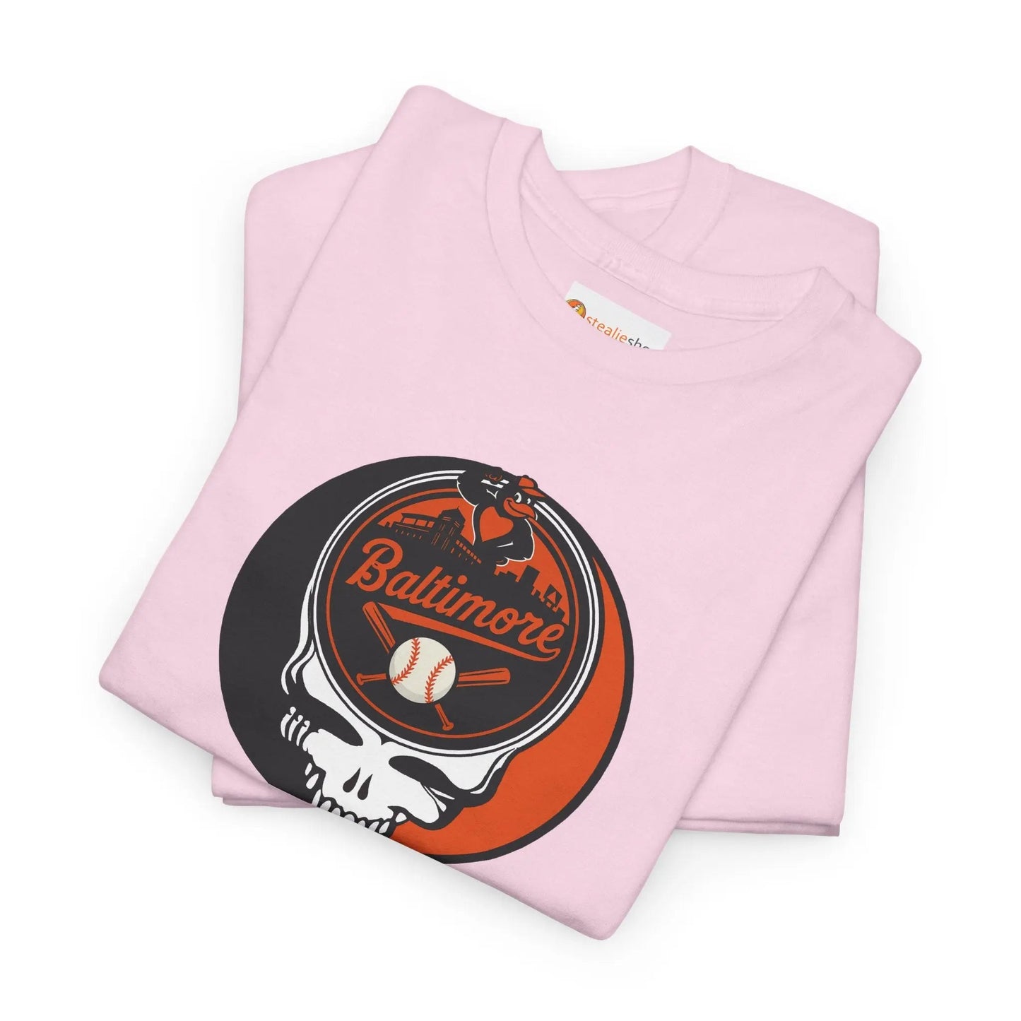 Baltimore Orioles Steal Your Face T-Shirt MLB The Ballpark Collection
