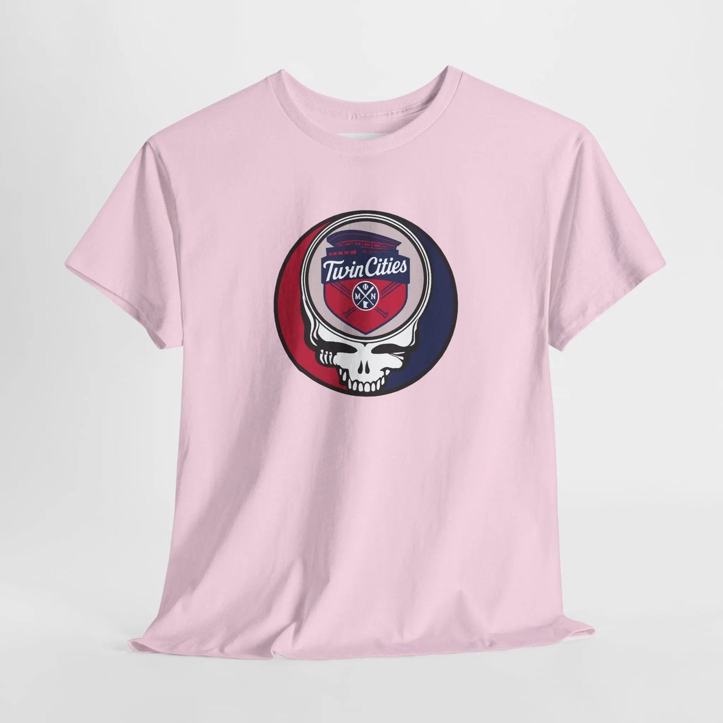 Minnesota Twins Grateful Dead 'Steal Your Face' Baseball T-Shirt MLB