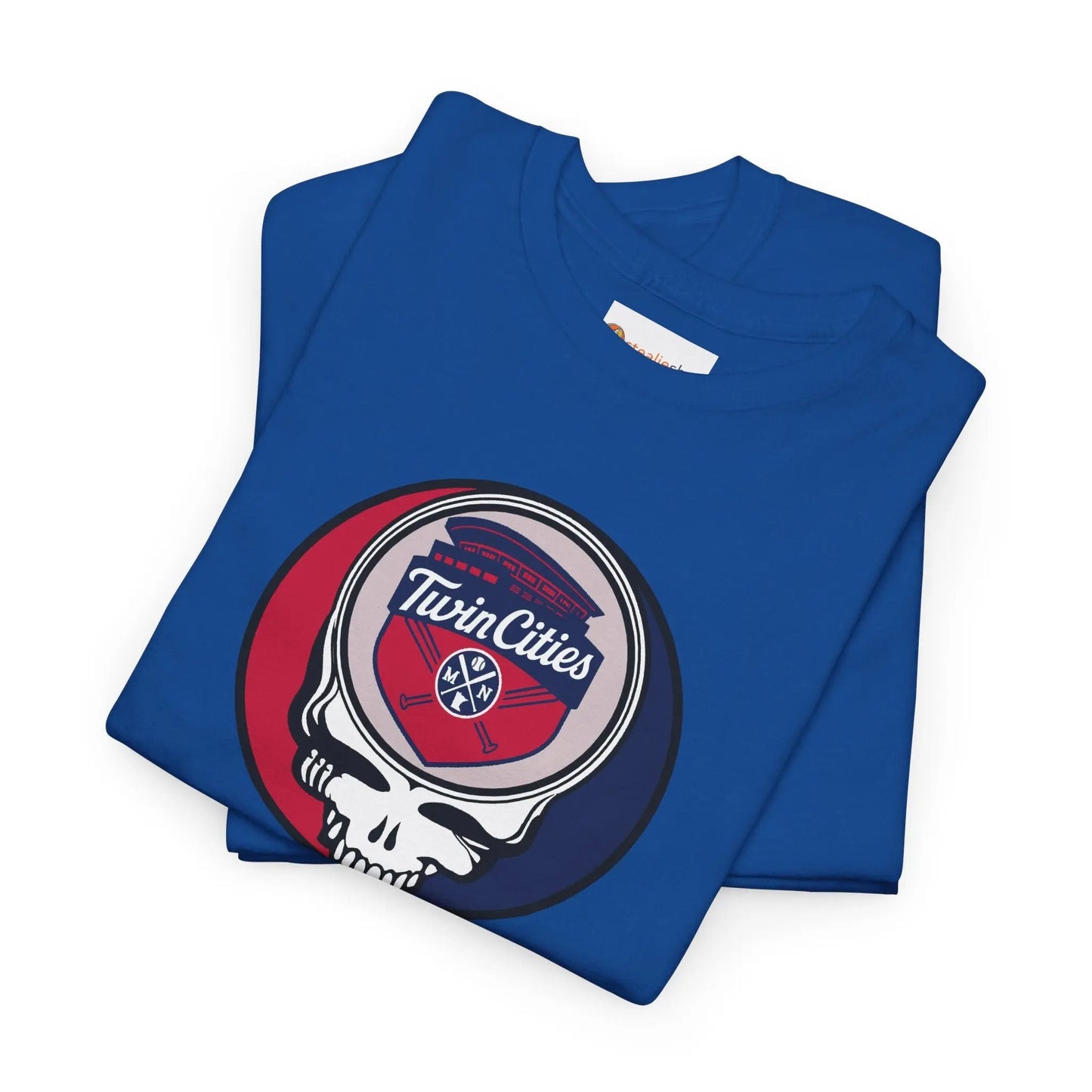 Minnesota Twins Grateful Dead 'Steal Your Face' Baseball T-Shirt MLB