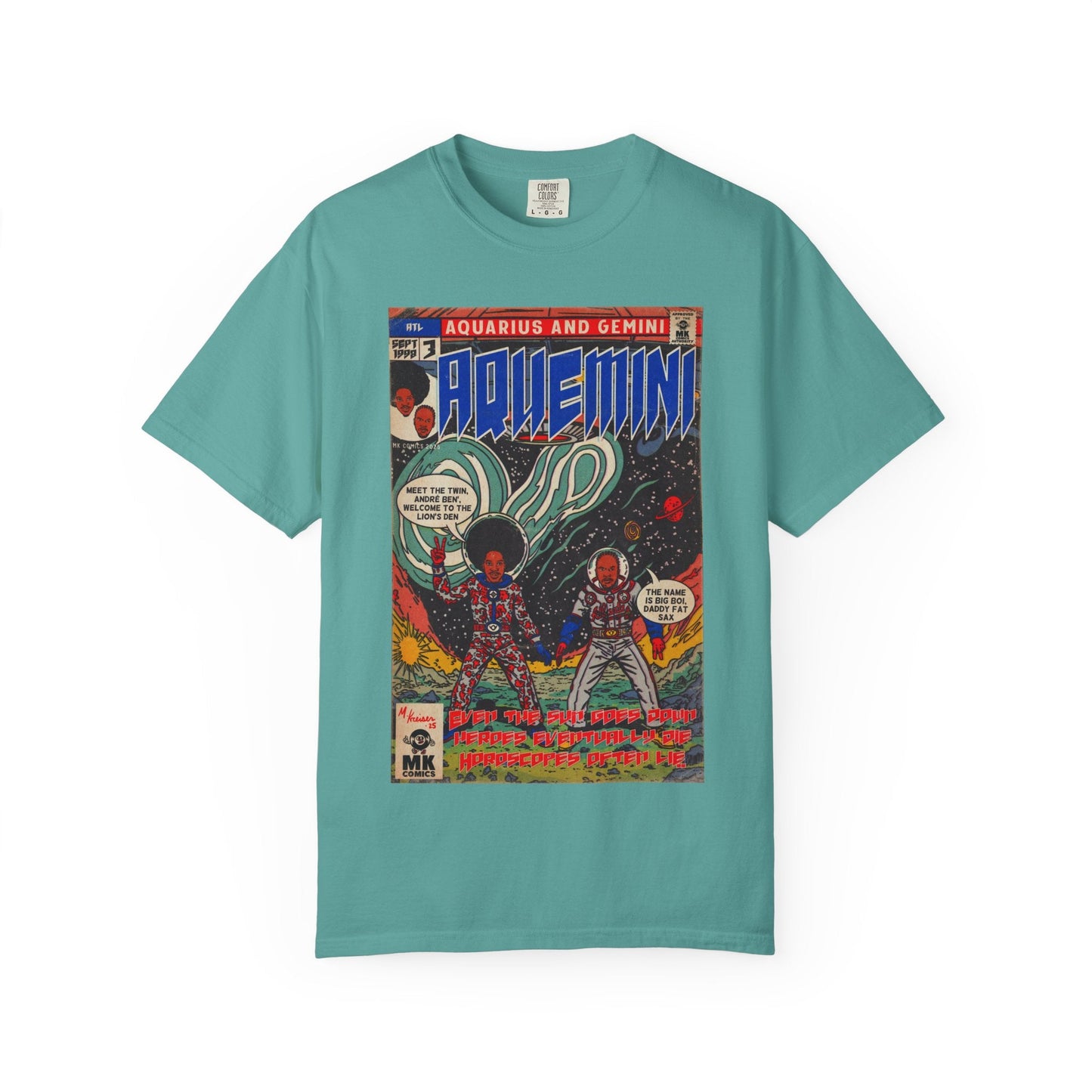 Aquemini - Comic Book Art - Unisex Comfort Colors T-shirt