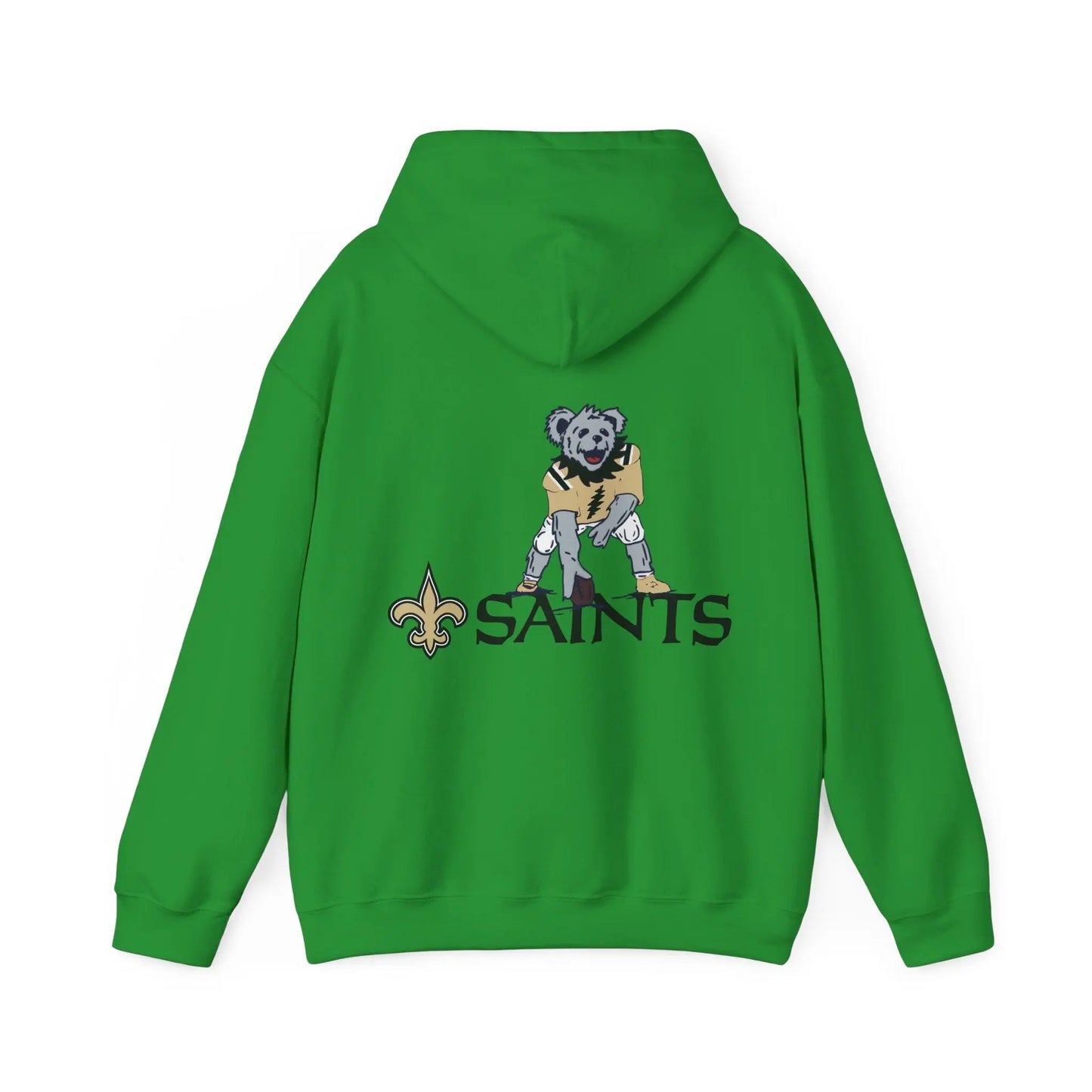 New Orleans Saints Dancing Bear Unisex Hoodie Two-Sided The Gridiron Collection