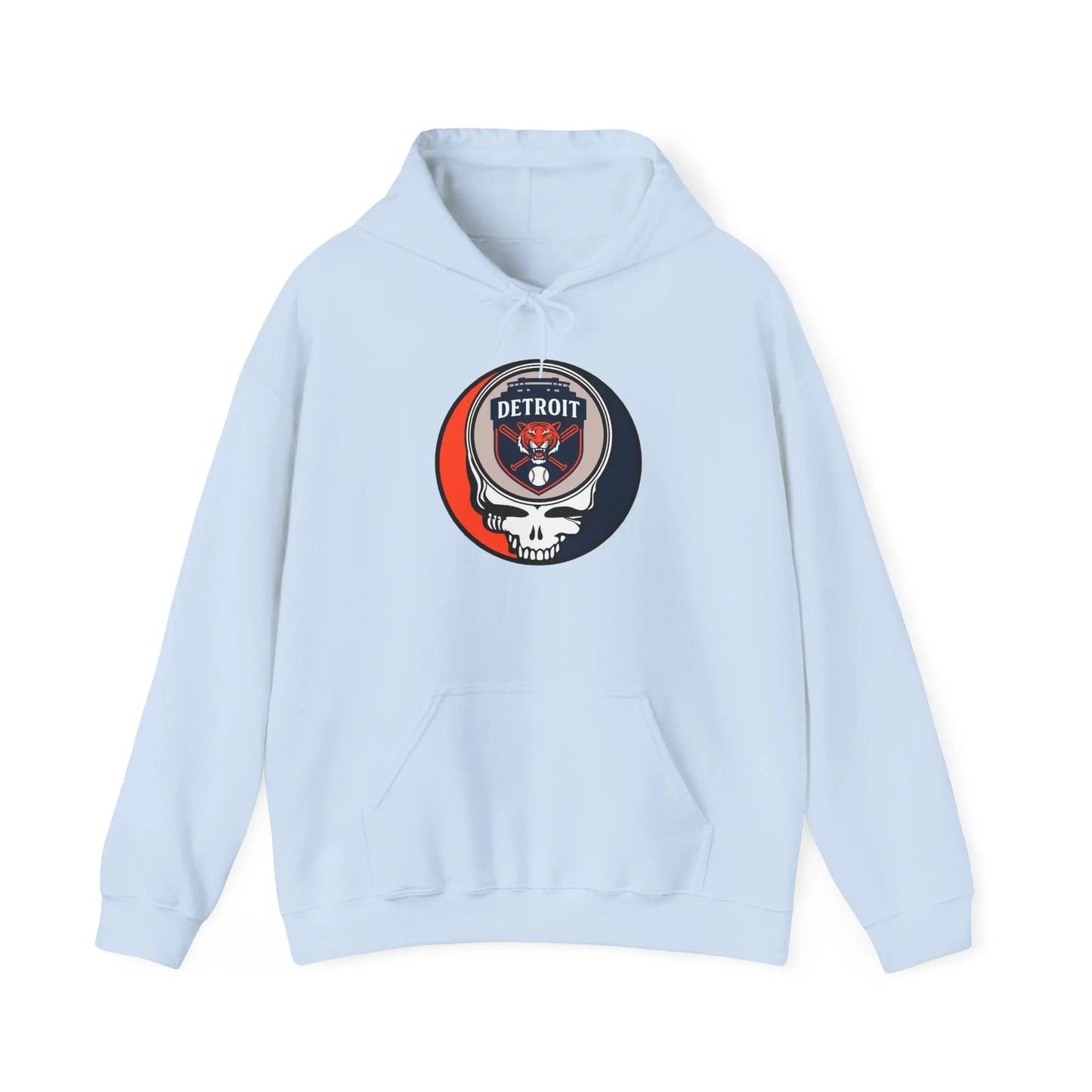Detroit Baseball Edition Grateful Dead Unisex Heavy Blend Hoodie The Ballpark Collection