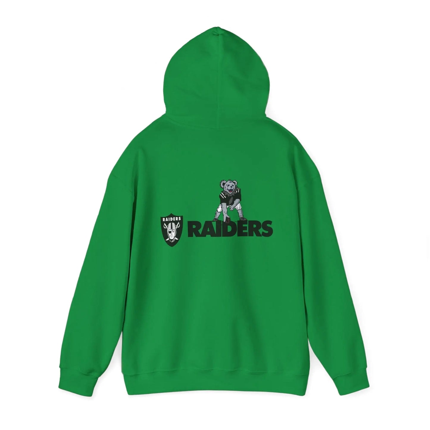 Las Vegas Raiders Dancing Bear Unisex Hoodie Two-Sided The Gridiron Collection