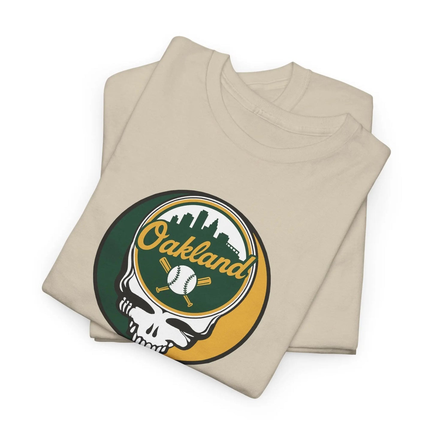 Oakland A's Grateful Dead Steal Your Face T-Shirt The Ballpark Collection