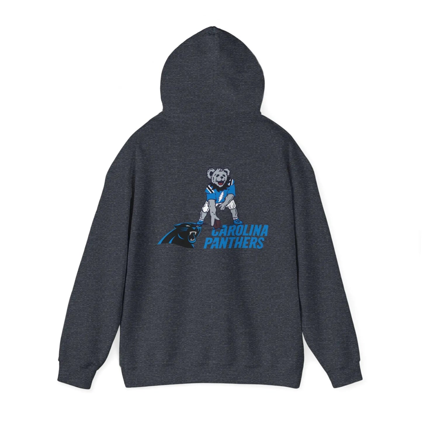 Carolina Panthers Dancing Bear Unisex Two-Sided Hoodie The Gridiron Collection