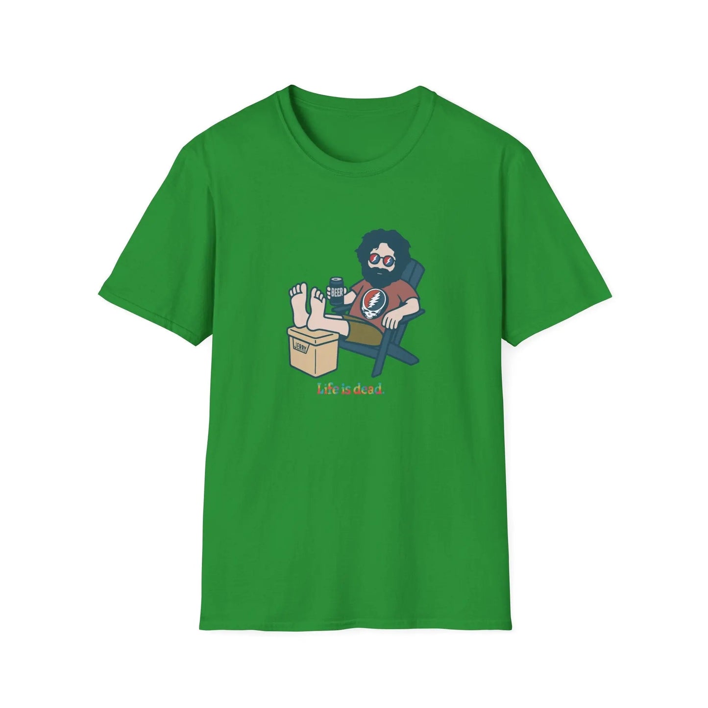 Stay Cool Jerry Life is Dead T-Shirt Grateful Dead