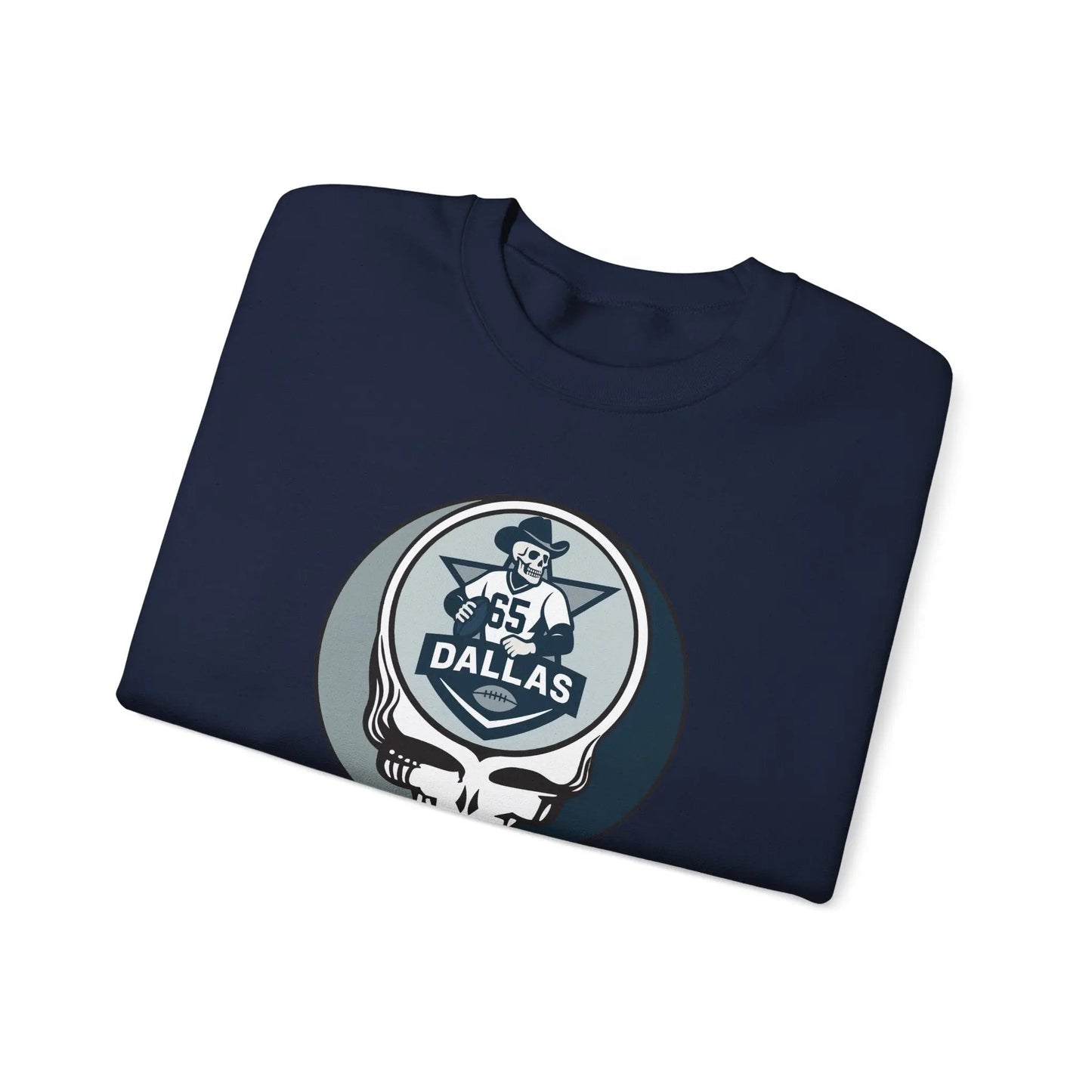 Grateful Dead Stealie Crewneck Sweatshirt Heavy Blend Unisex Gildan